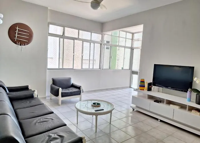 Guarujá Pitangueiras - frente ao mar - Recém reformado Apartamento